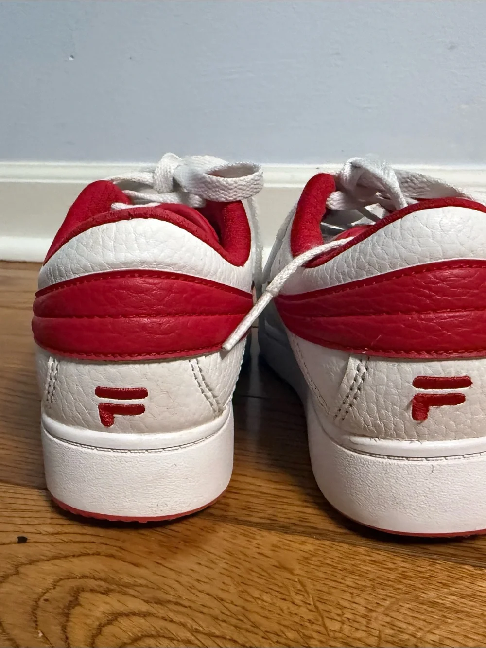 Fila white leather